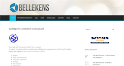 Desktop Screenshot of bellekens.com