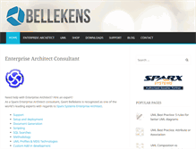 Tablet Screenshot of bellekens.com